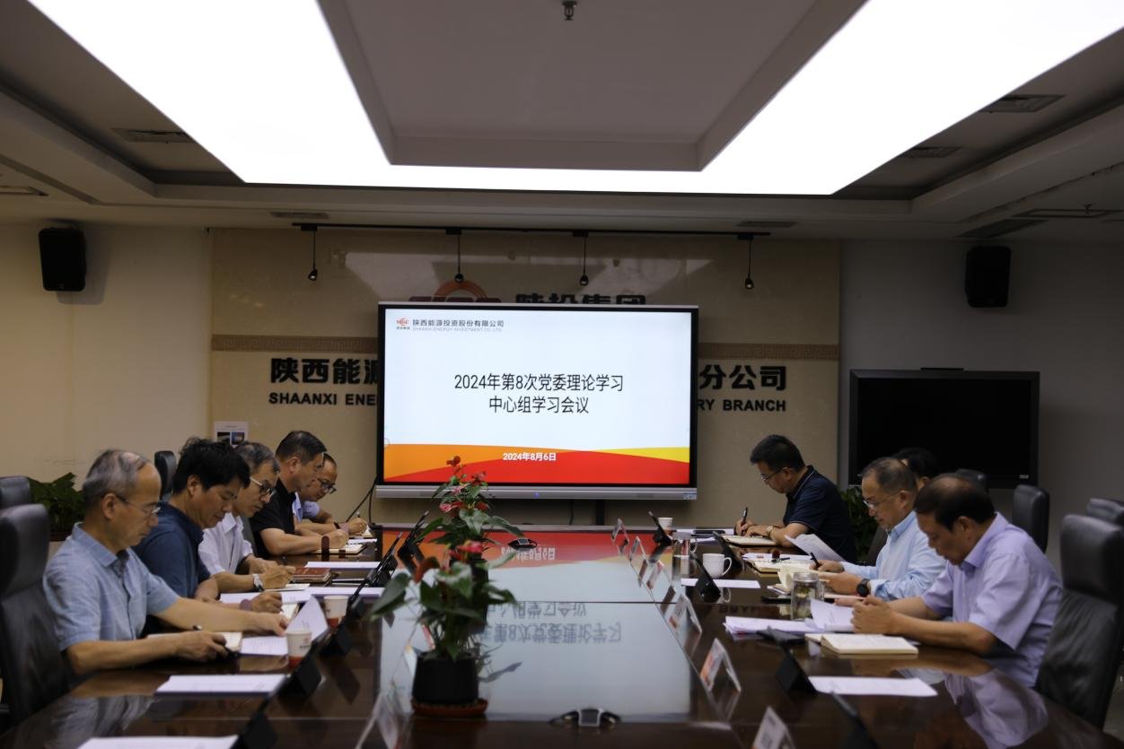 陕西能源召开2024年第8次澳门电子