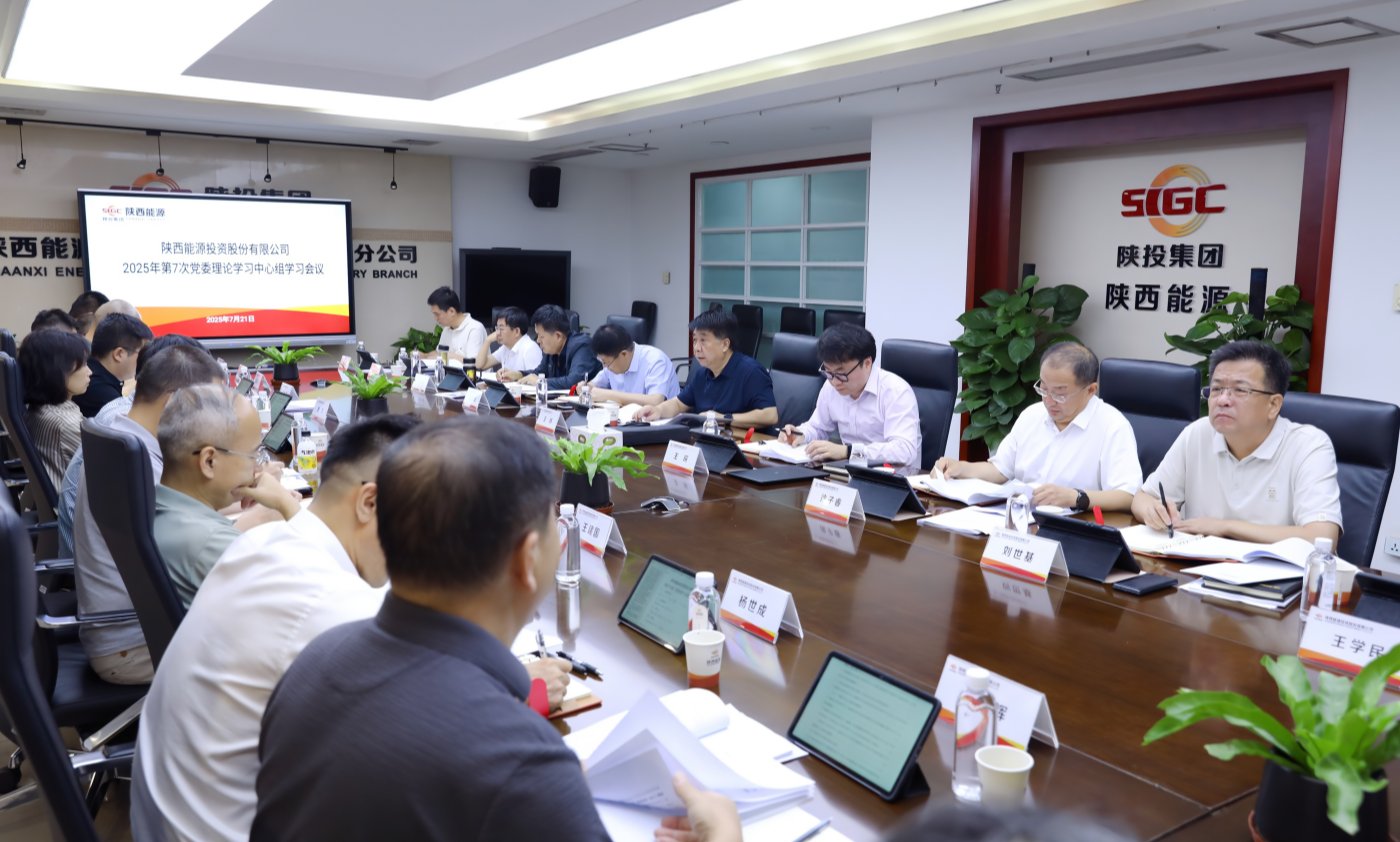 陕西能源组织召开2025年第7次澳门