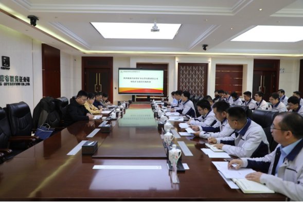 陕西省矿产资源调查评审中心组织专家对