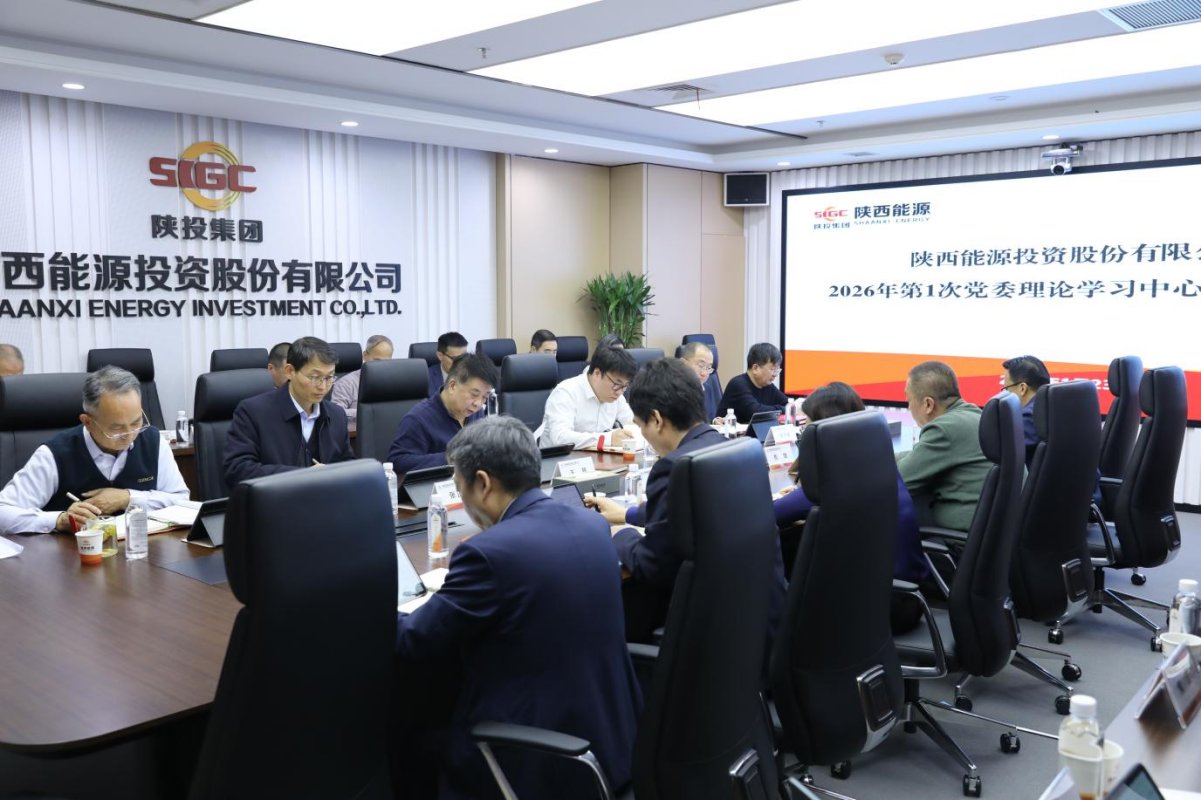 陕西能源召开2026年第1次澳门电子