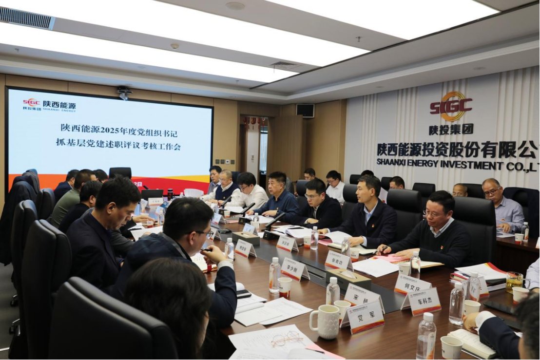 陕西能源召开2025年度党组织书记抓