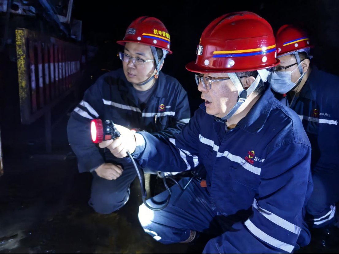 陕西能源总工程师苟科学一行深入凉水井